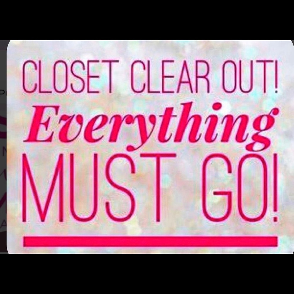 Everything must go !
